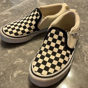 Vans Kids Classic Slip-on checkerboard Shoe size 13. These have never been worn